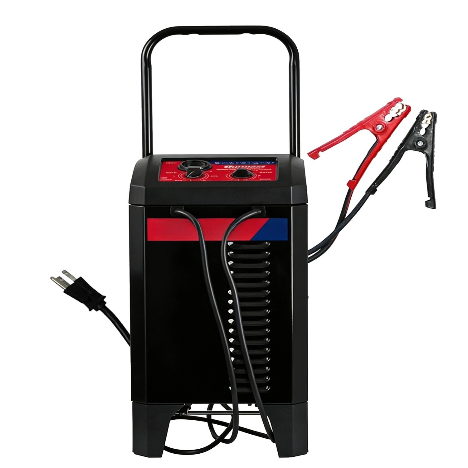 Wheeled Manual 10A Car Battery Charger and 250A Engine Starter, 2 in 1 Wheeled Manual 10A Car Battery Charger and 250A Engine Starter, 2 in 1