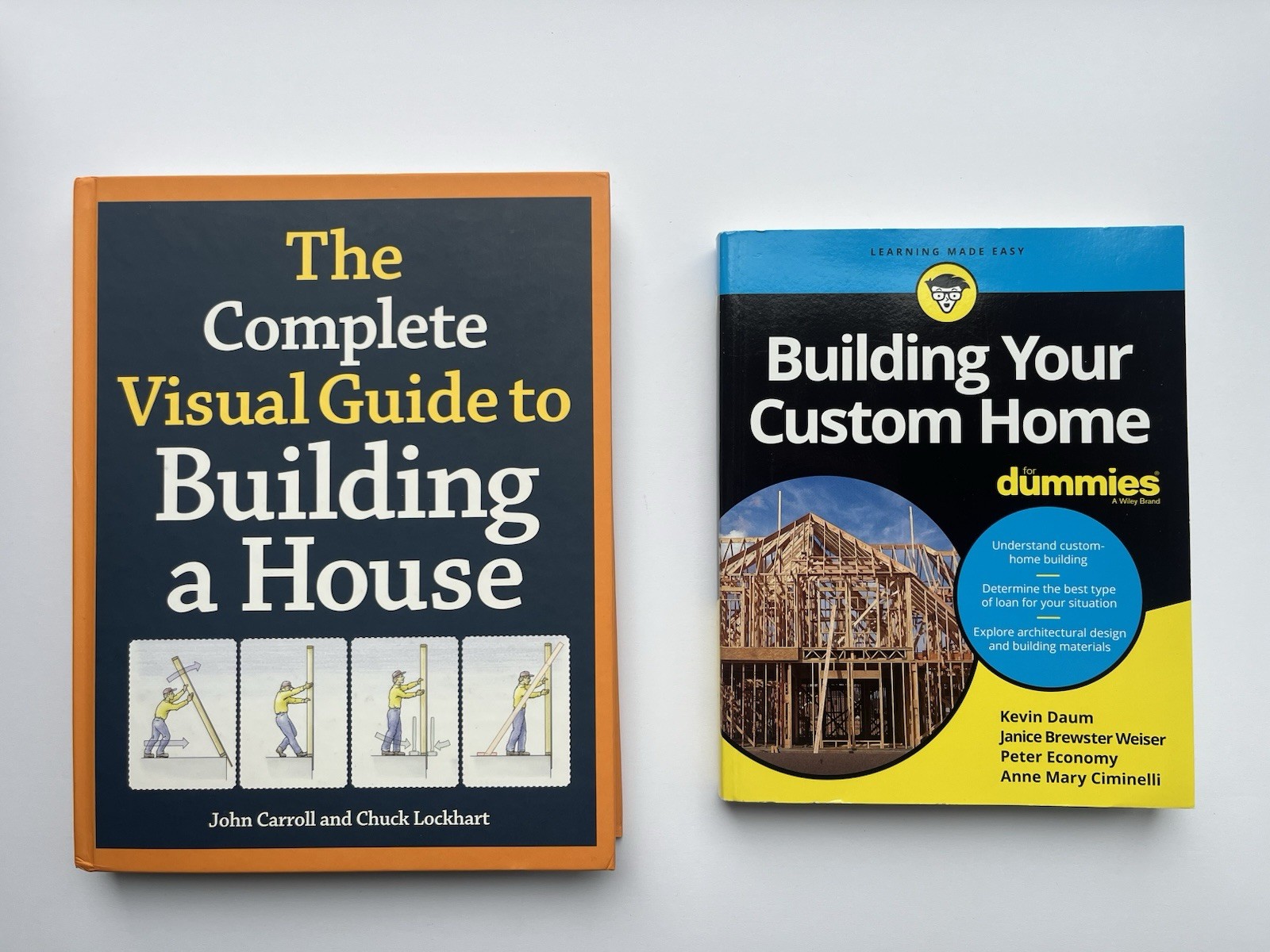 Home Building Book Lot 2 Custom Home for Dummies Complete Visual Guide
