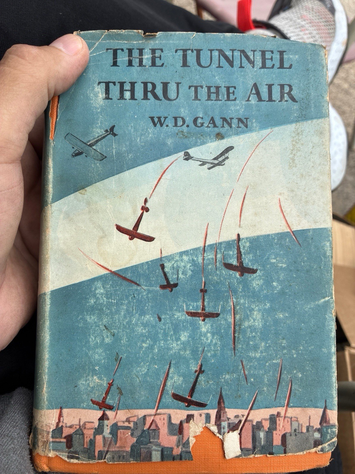 RARE 1927 1st Ed The Tunnel Thru the Air W.D. Gann Dust Jacket Publisher Inserts RARE 1927 1st Ed The Tunnel Thru the Air W.D. Gann Dust Jacket Publisher Inserts