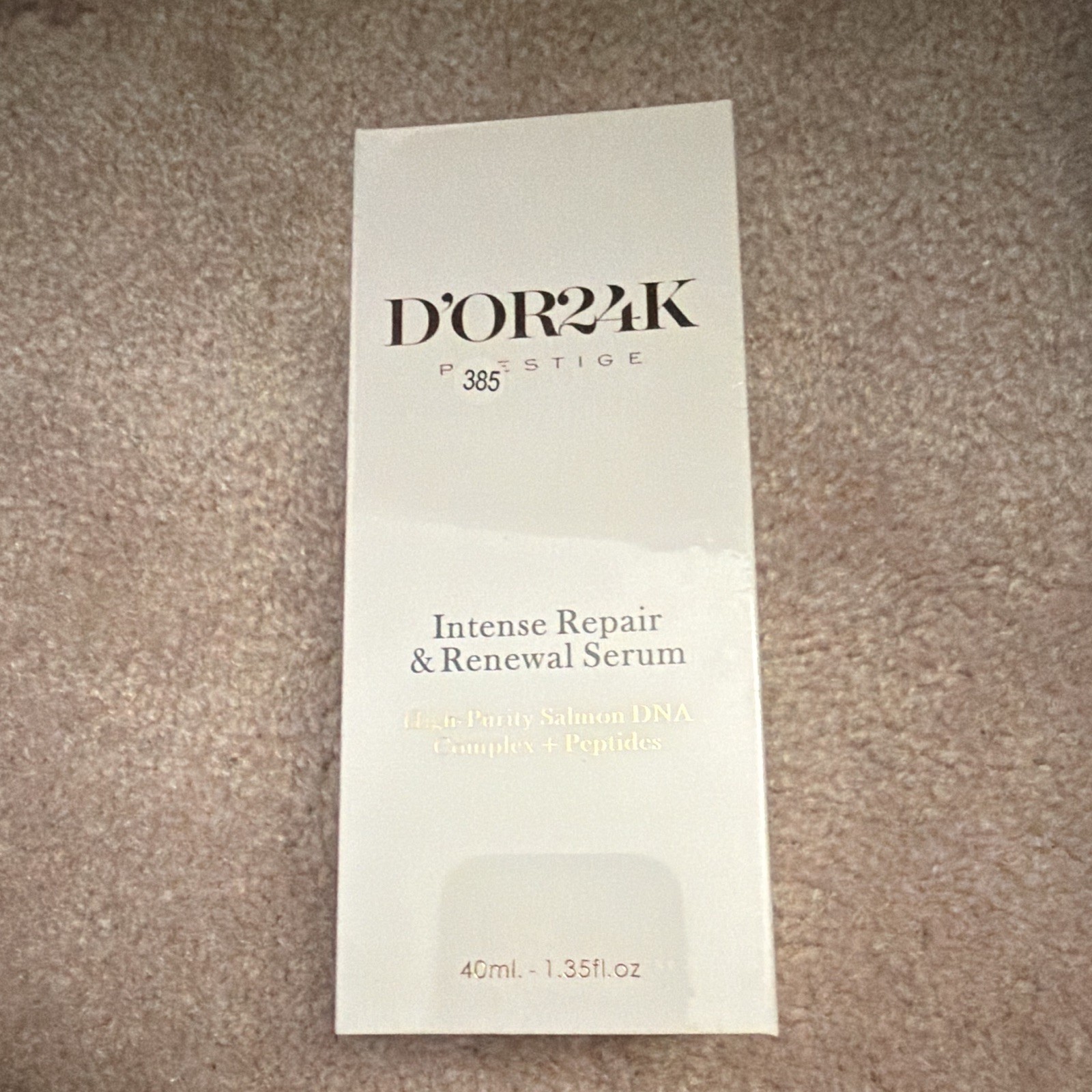 D\'OR24K Prestige Intense Repair & Renewal Serum Salmon DNA + Peptides 40ml D\'OR24K Prestige Intense Repair & Renewal Serum Salmon DNA + Peptides 40ml