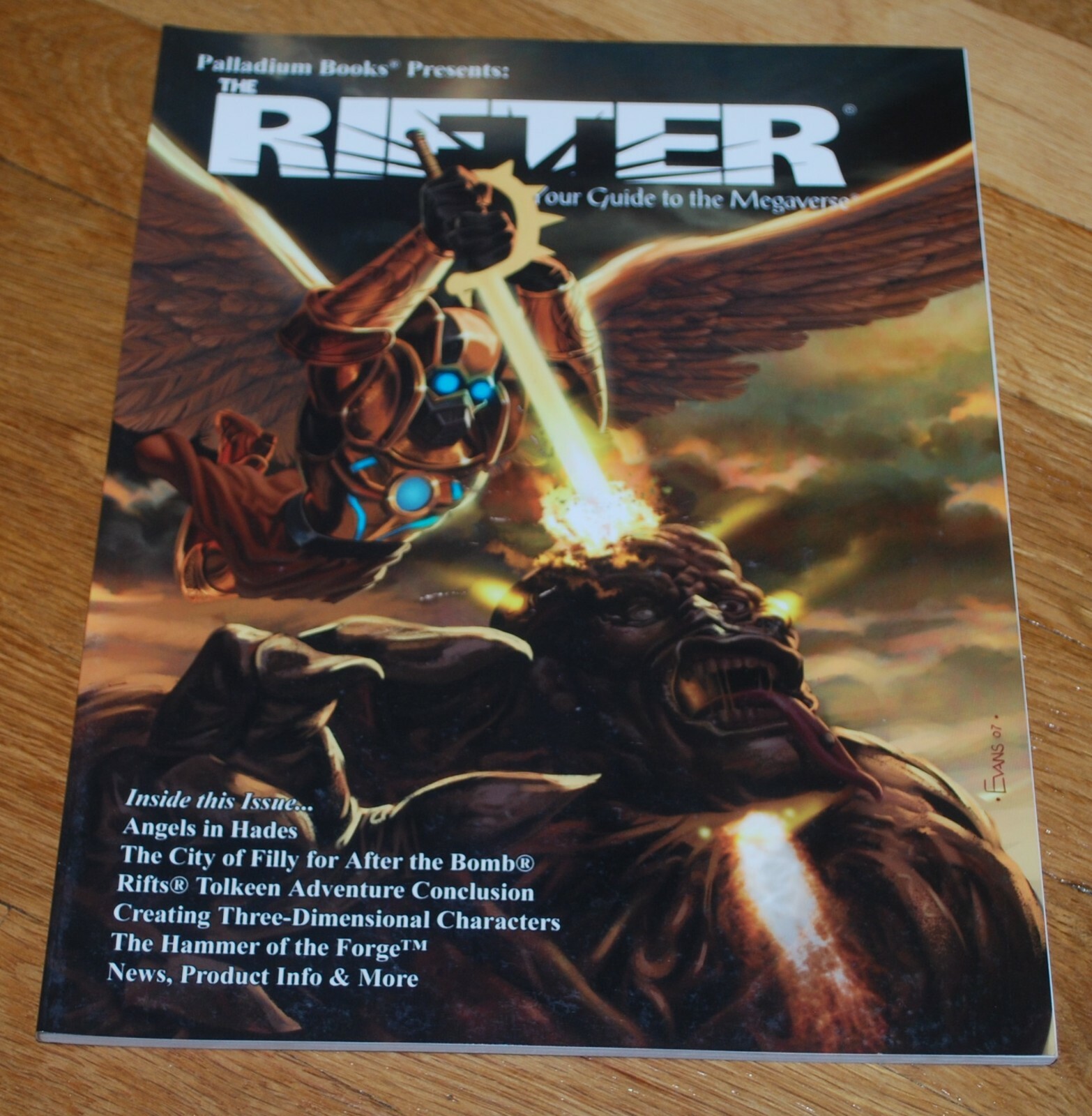 RIFTS The Rifter #41 Palladium Books