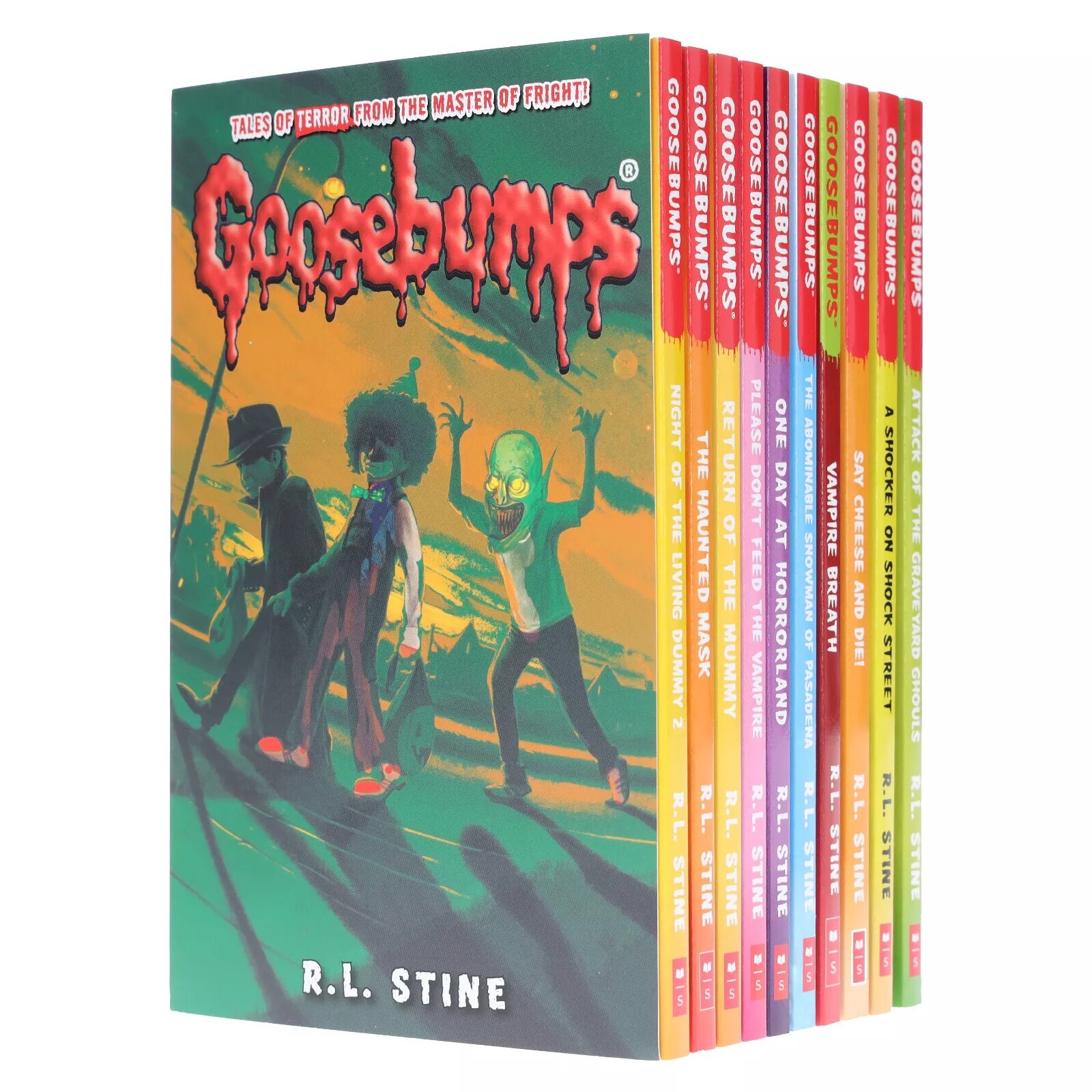 Goosebumps: The Classic Series 10 Books Collection (Set 2) by R. L. Stine -PB