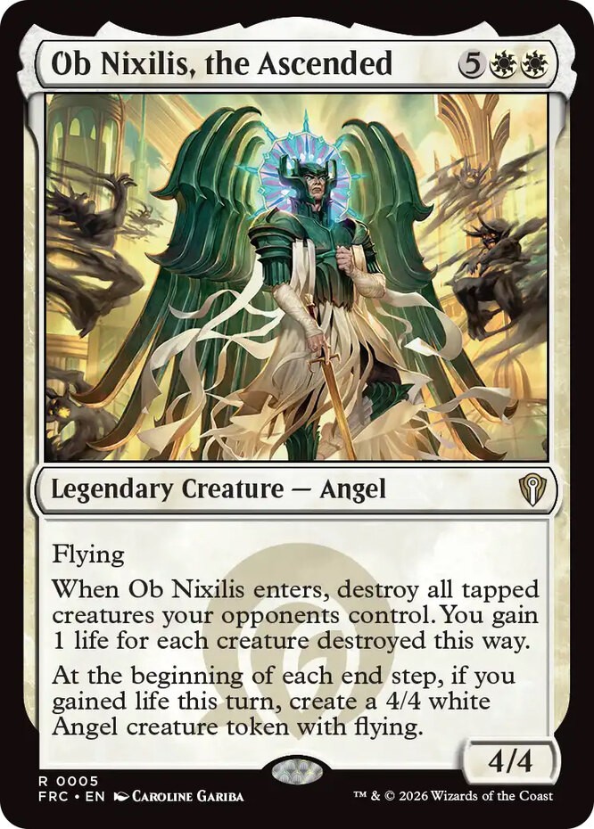 x1 Ob Nixilis, the Ascended R MTG Commander: Reality Fracture M/NM, English x1 Ob Nixilis, the Ascended R MTG Commander: Reality Fracture M/NM, English
