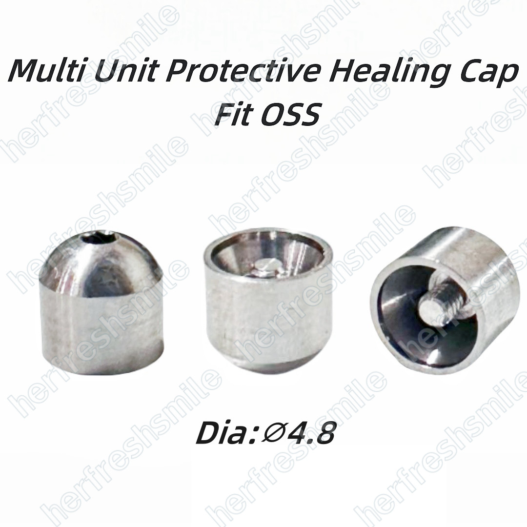 ⌀4.8mm Dental Multi Unit Protective Healing Caps Cover Screw Compatible With OSS