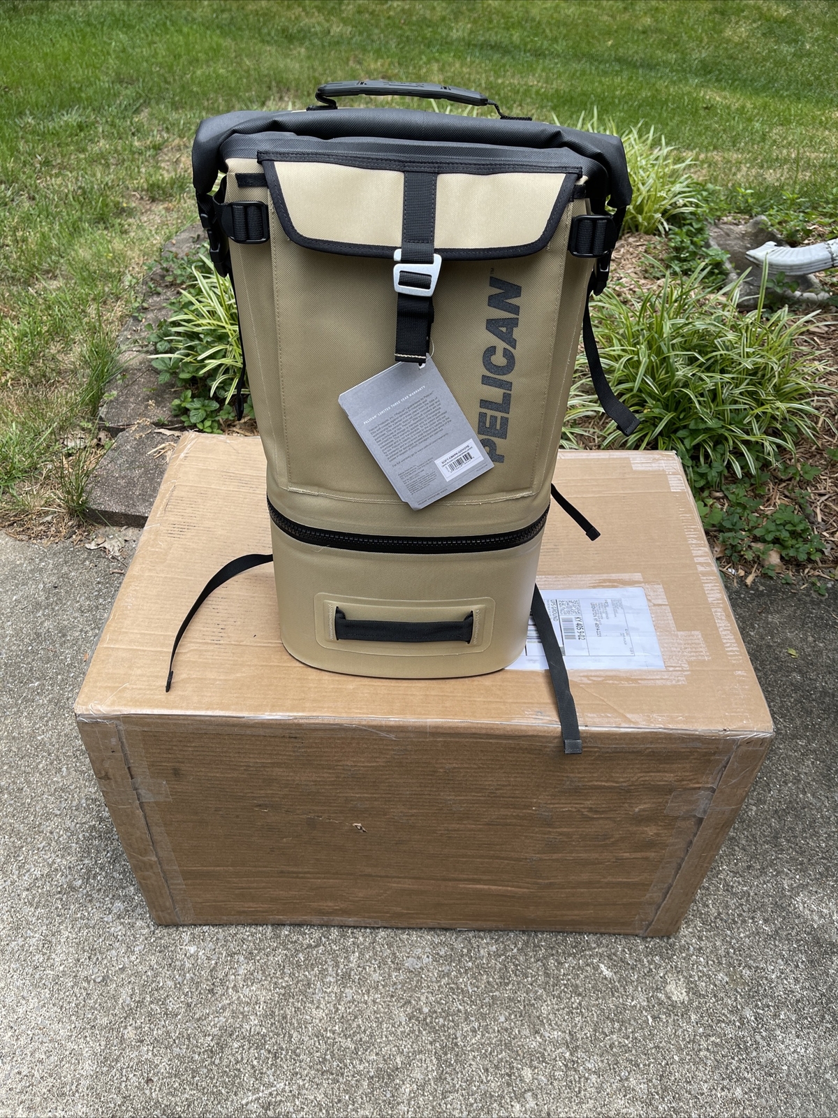 Pelican Dayventure Backpack Cooler Brown