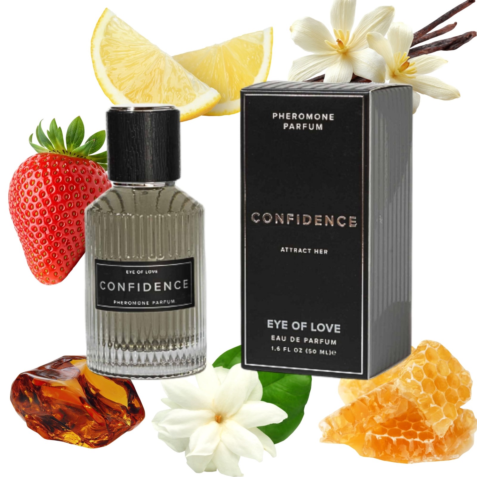 Eye Of Love CONFIDENCE Pheromone Parfum for Men - Unleash Your Natural Allure