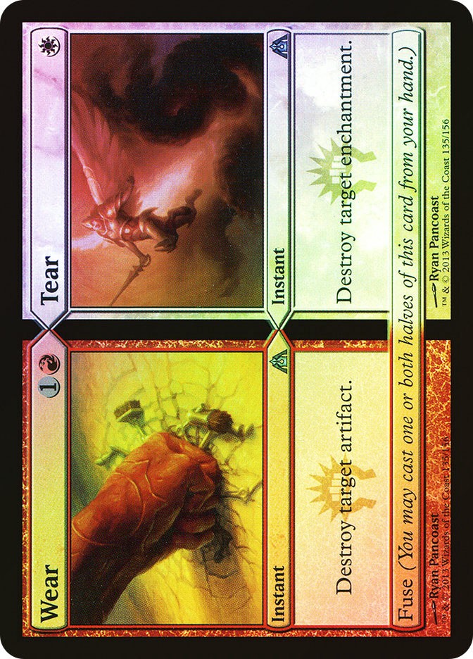 MTG FOIL Wear // Tear  - Dragon\'s Maze #135