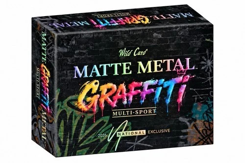 Wild Card Matte Metal Graffiti Multi-sport National Exclusive 2026