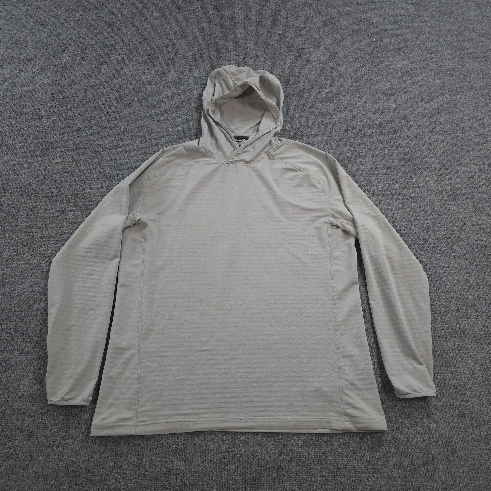 Kuhl Shirt Mens XL Gray AirKuhl Hoody Lightweight Performance Hiking Outdoors Kuhl Shirt Mens XL Gray AirKuhl Hoody Lightweight Performance Hiking Outdoors