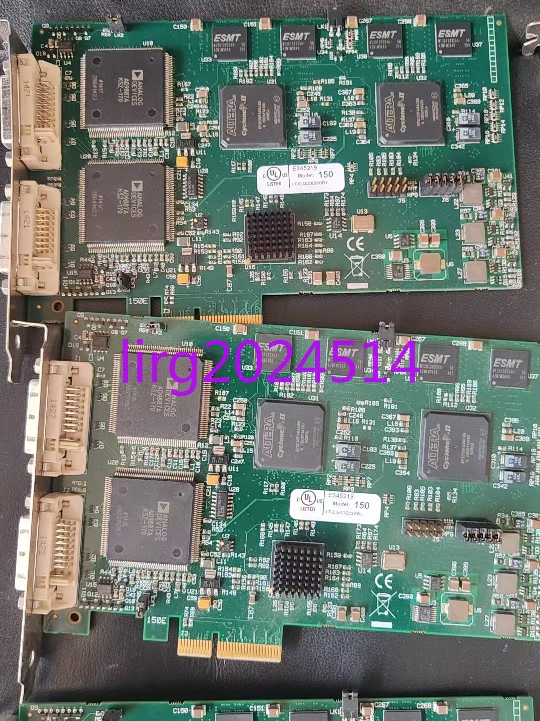 1pc used DATAPATH VisionRGB-E2S  capture card  E345219