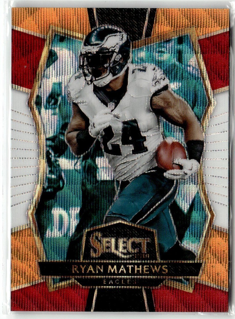 Ryan Mathews 2016 Panini Select Tri-Color Prizm Philadelphia Eagles #138 Ryan Mathews 2016 Panini Select Tri-Color Prizm Philadelphia Eagles #138