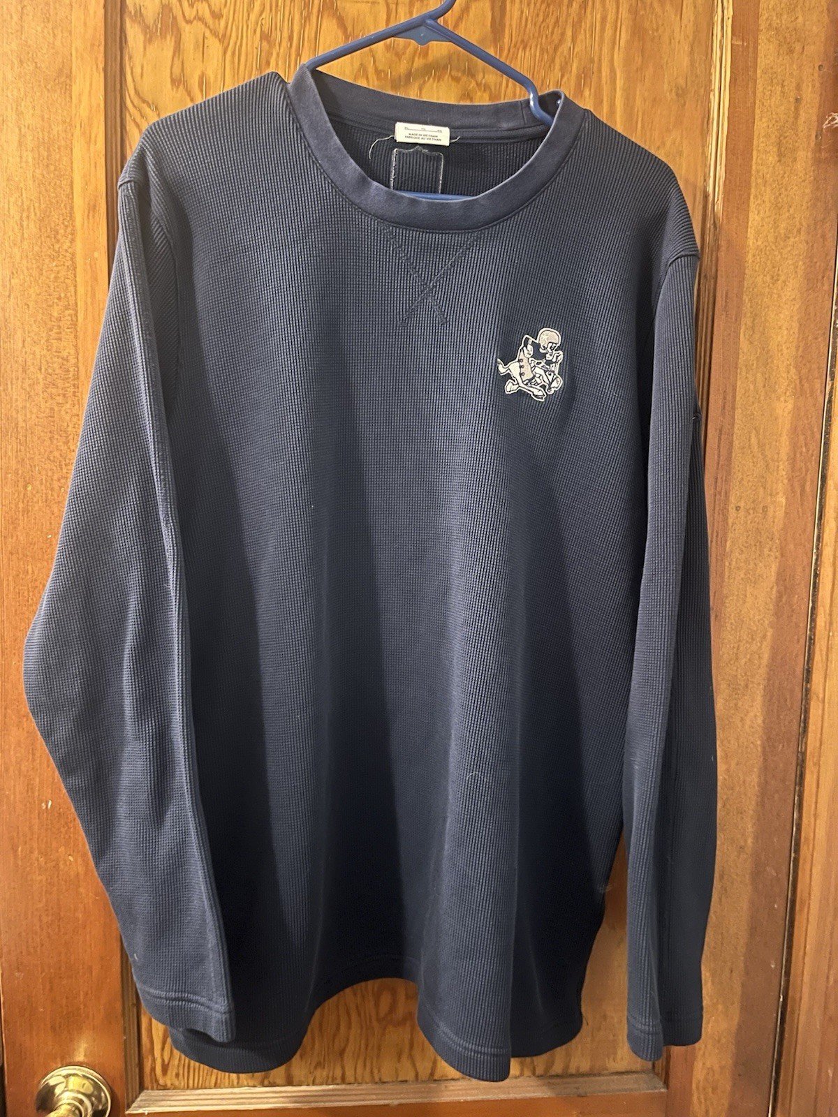 Nike Dallas Cowboys Thermal Waffle Knit LS Shirt XL - Navy Nike Dallas Cowboys Thermal Waffle Knit LS Shirt XL - Navy
