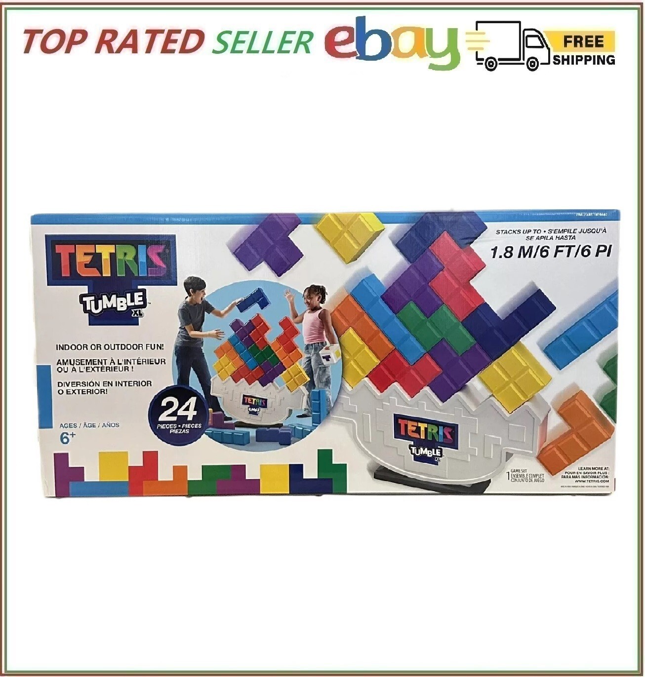 Tetris XL Tumble Game Dynamic Tilting Tower, Tetrimino Blocks Tower Puzzle Games Tetris XL Tumble Game Dynamic Tilting Tower, Tetrimino Blocks Tower Puzzle Games