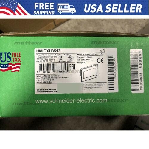 One Schneider HMIGxU3512 Touch Screen Fast Shipping New In Box One Schneider HMIGxU3512 Touch Screen Fast Shipping New In Box