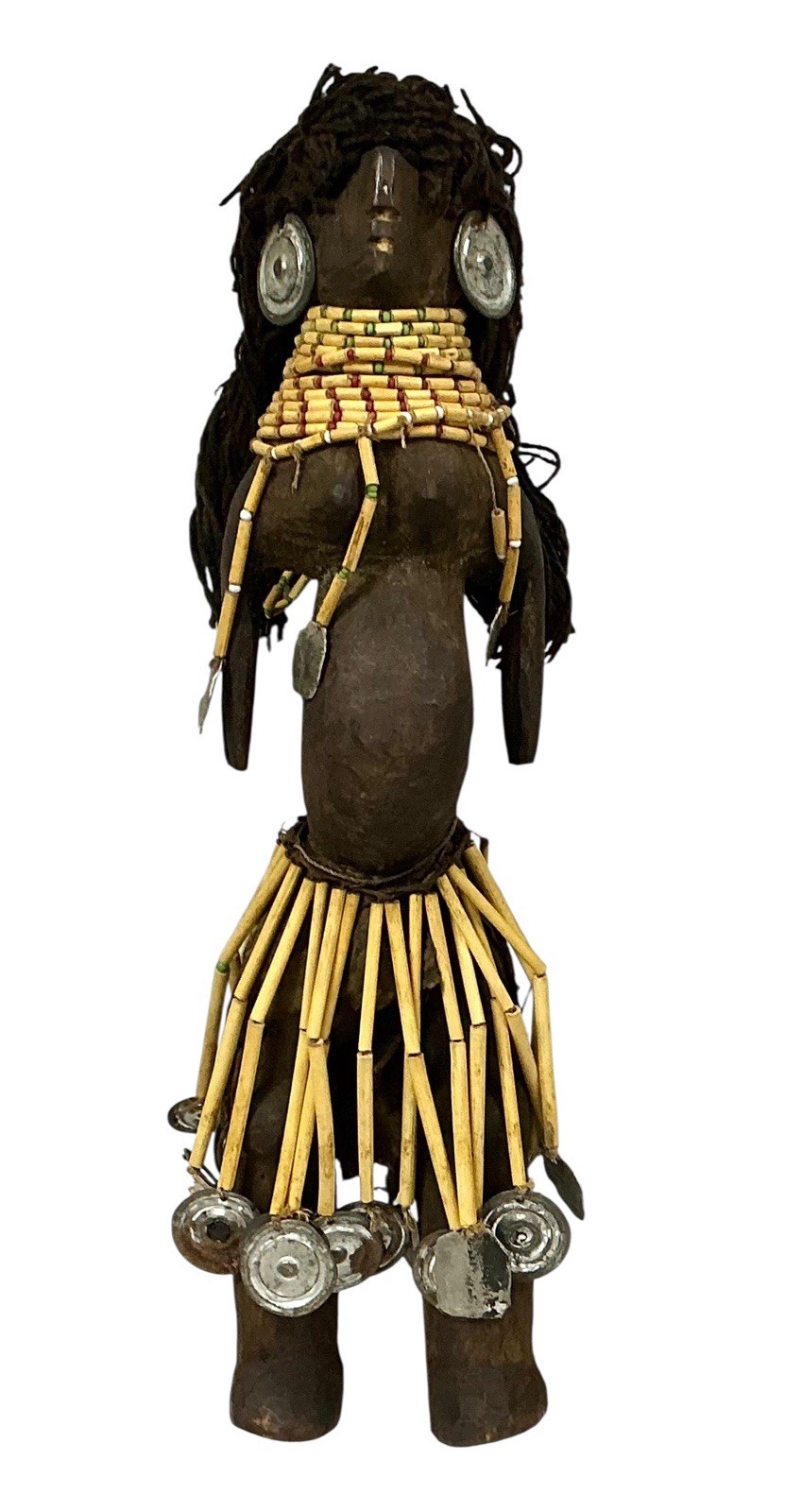 Vintage African Turkana Kenya Ikoku Fertility Doll Handmade 13” Tribal Cultural Vintage African Turkana Kenya Ikoku Fertility Doll Handmade 13” Tribal Cultural