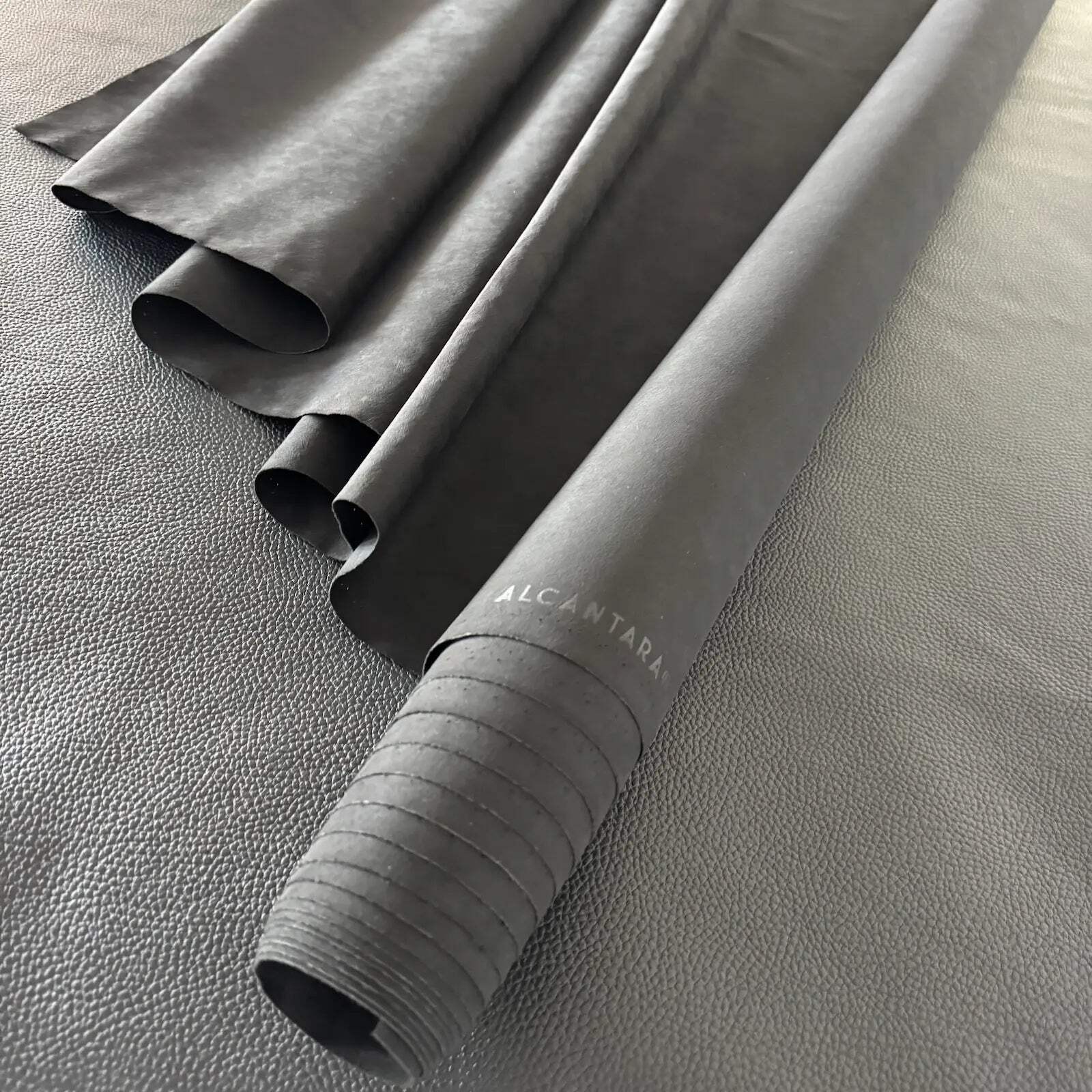 ALCANTARA® Upholstery Fabric Deep Black | Auto Upholstery | 160 cm Width