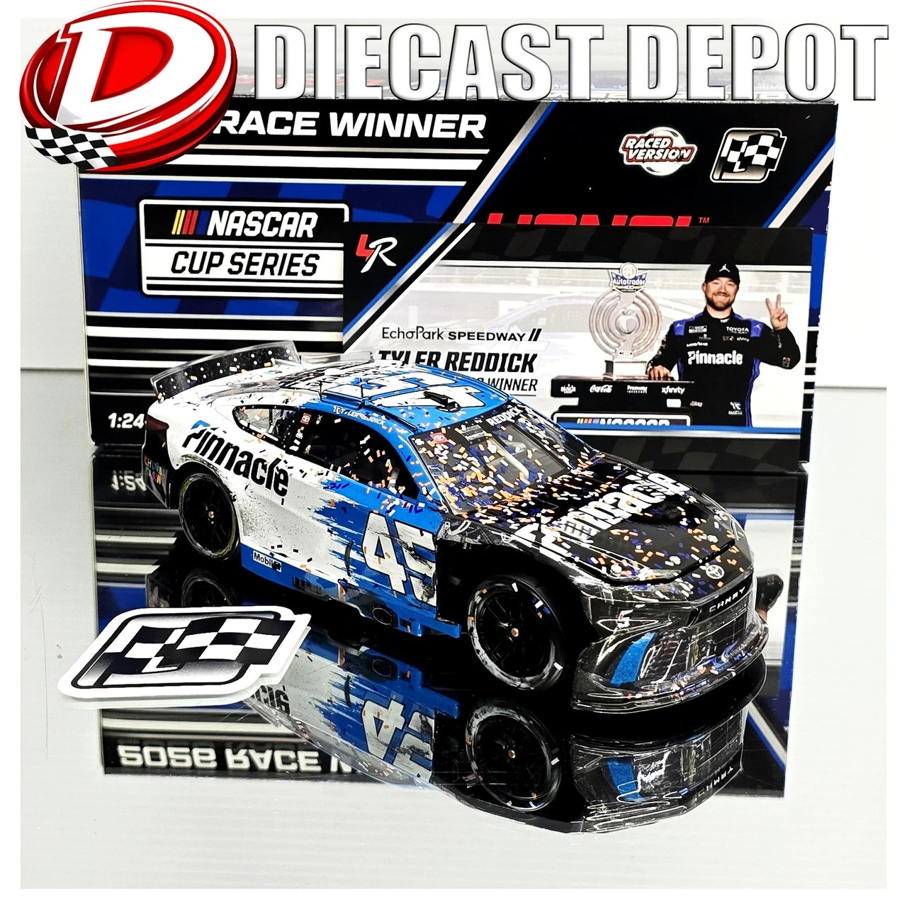 TYLER REDDICK 2026 ATLANTA WIN PINNACLE RACED VERSION 1/24 ARC DIECAST