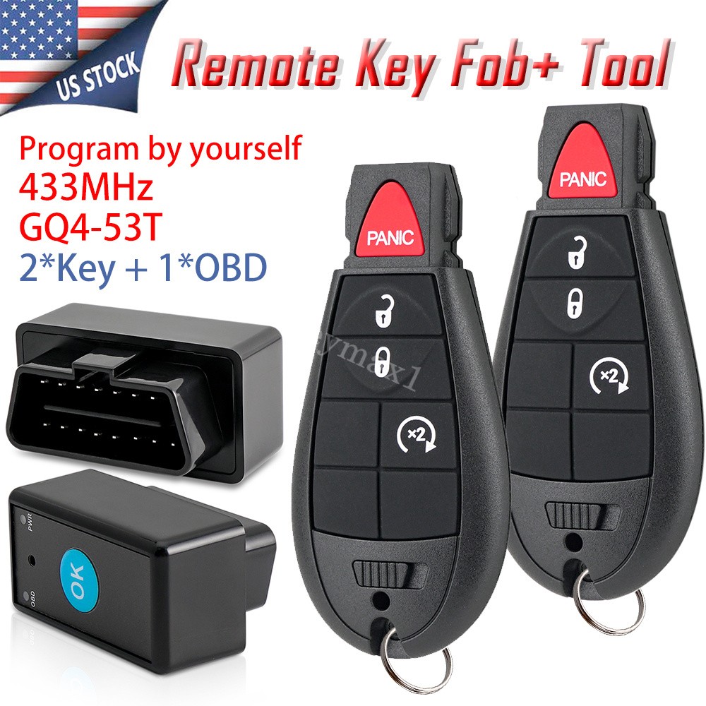2 For Dodge Ram 1500 2500 Remote Key Fob + Programmer 2013 2014 2015 2016 2017 2 For Dodge Ram 1500 2500 Remote Key Fob + Programmer 2013 2014 2015 2016 2017