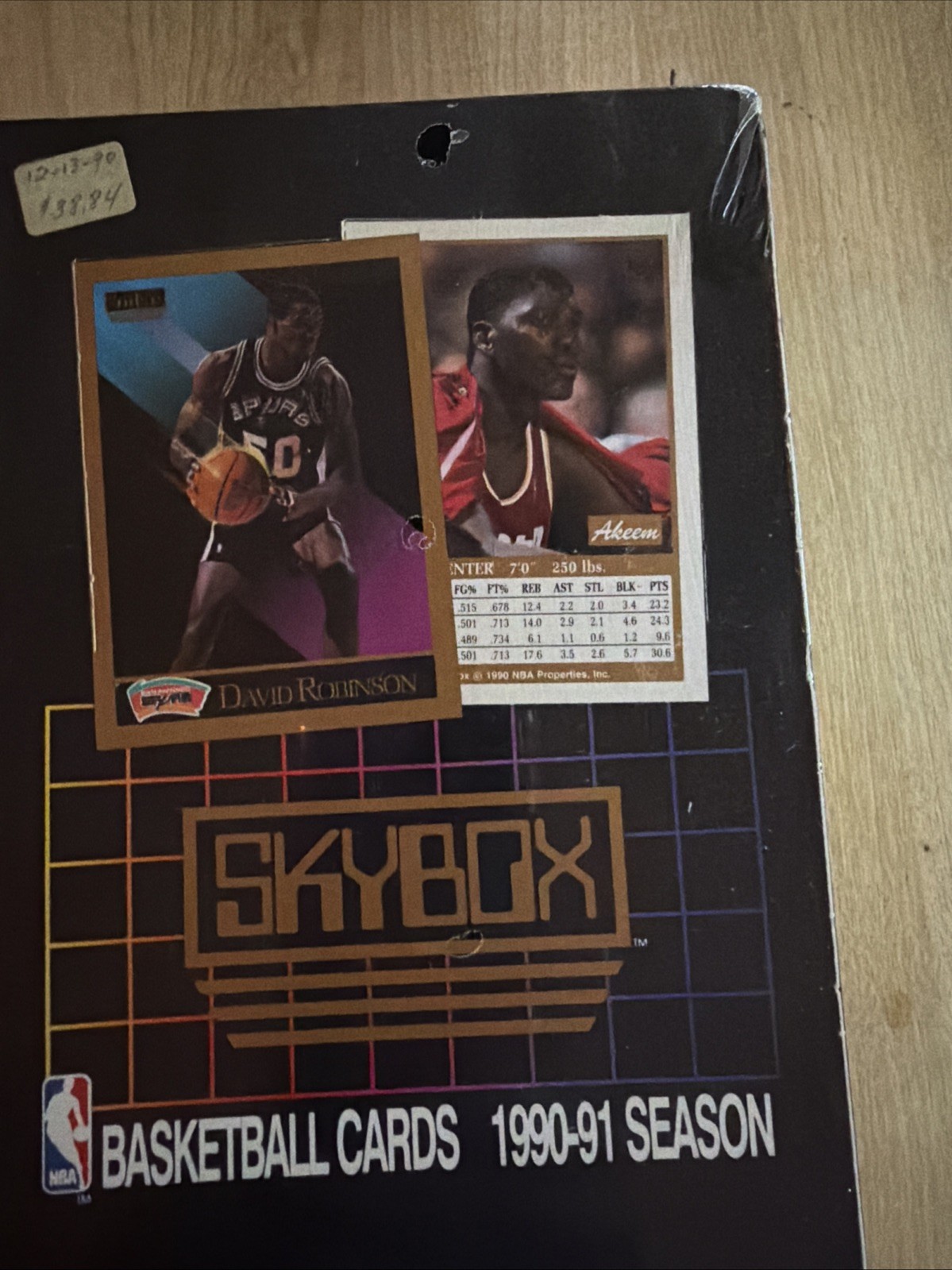 1990-91 Skybox David Robinson #260 Akeem SEALED BOX 36 PKS 15 Cards Per Pack