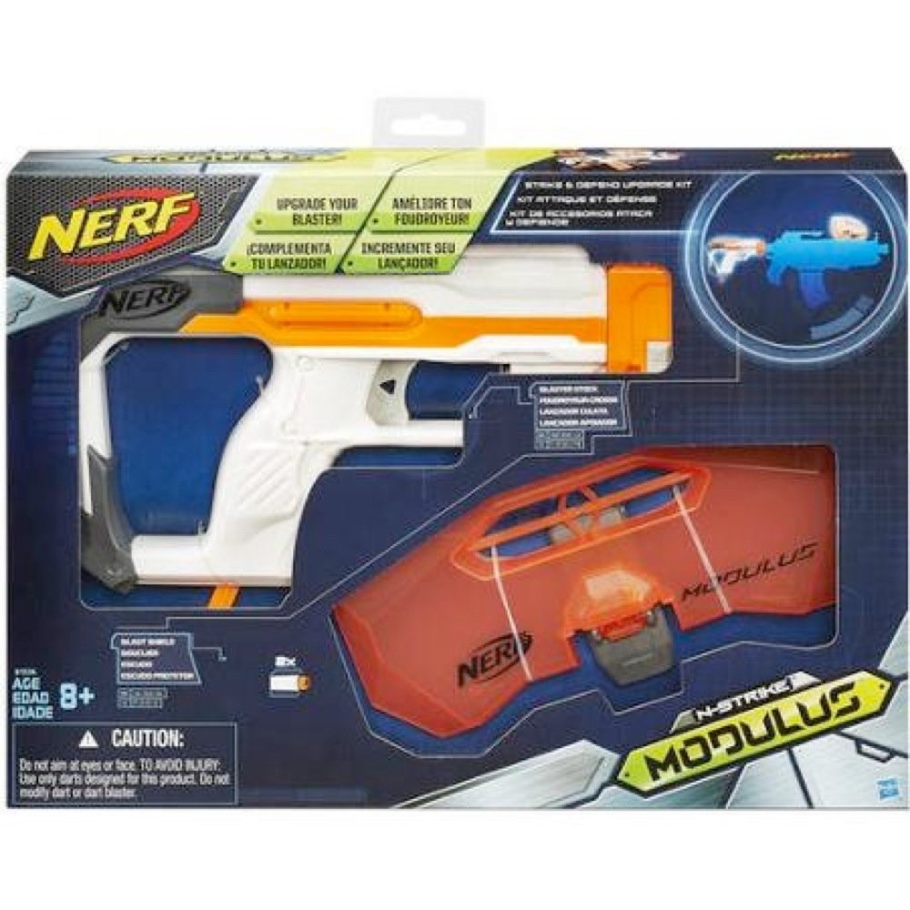 NERF Modulus N Strike and Defend Upgrade Kit New in Box NERF Modulus N Strike and Defend Upgrade Kit New in Box