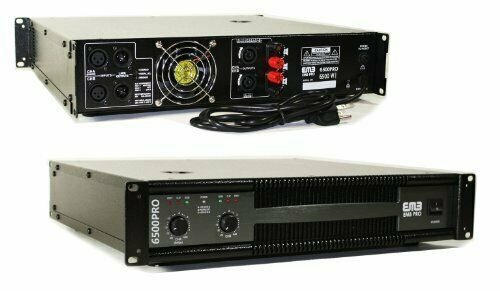 EMB EB6500 2  Channel 6500 Watts Professional Power Amplifier AMP DJ PA  Stereo