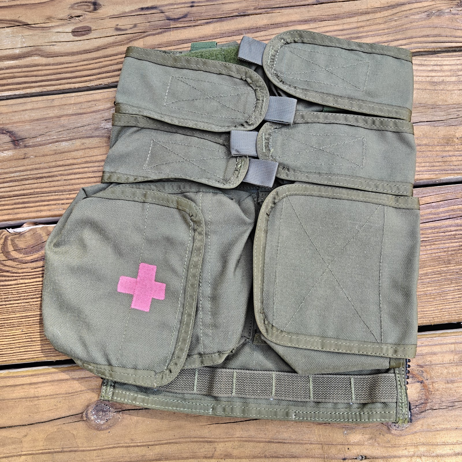 Pre MSA Paraclete Zip On Assaulter Panel Smoke Green CAG USASOC JSOC Sof Pre MSA Paraclete Zip On Assaulter Panel Smoke Green CAG USASOC JSOC Sof