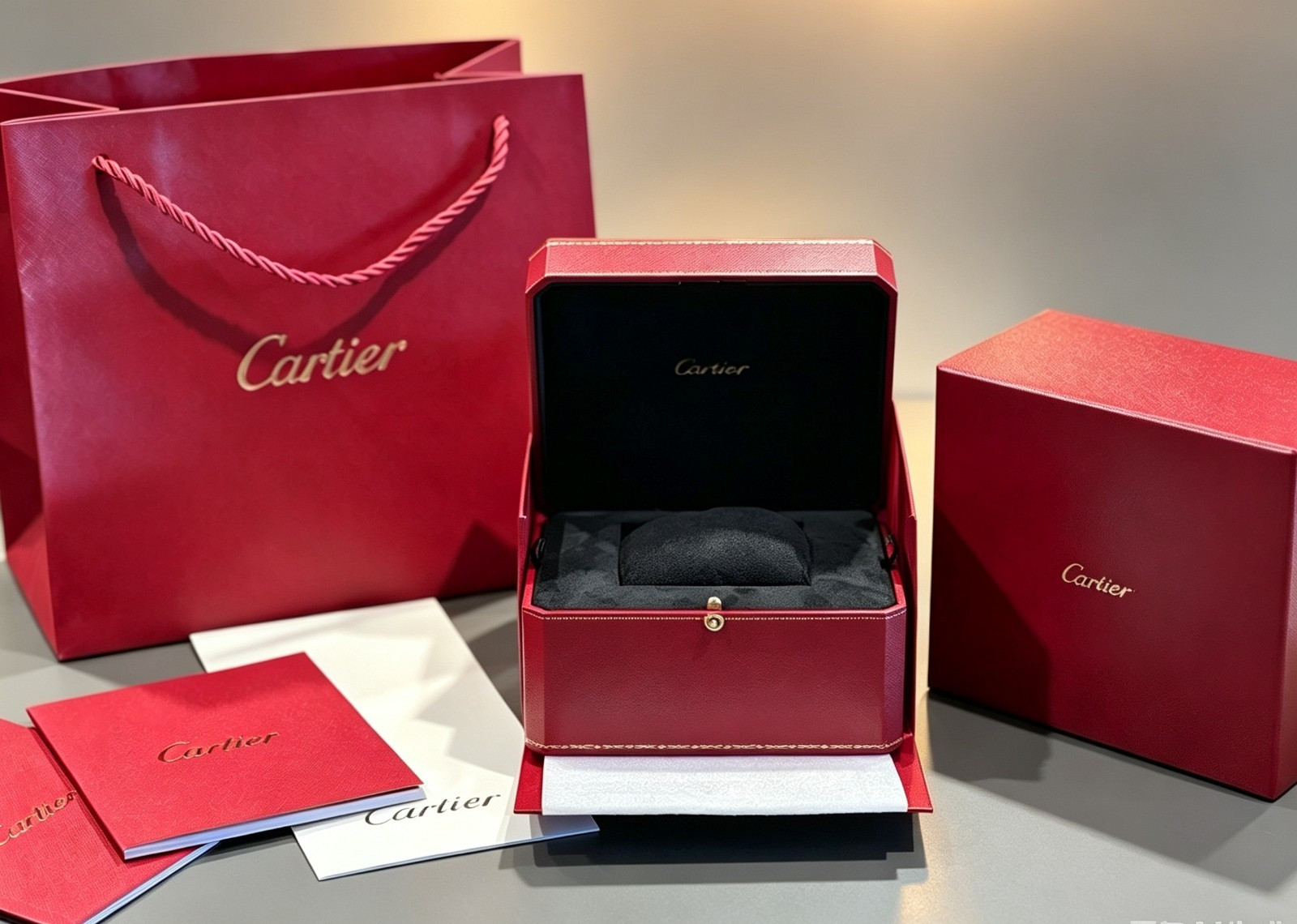 Cartier Storage Box Watch Case Full Set Cartier Storage Box Watch Case Full Set