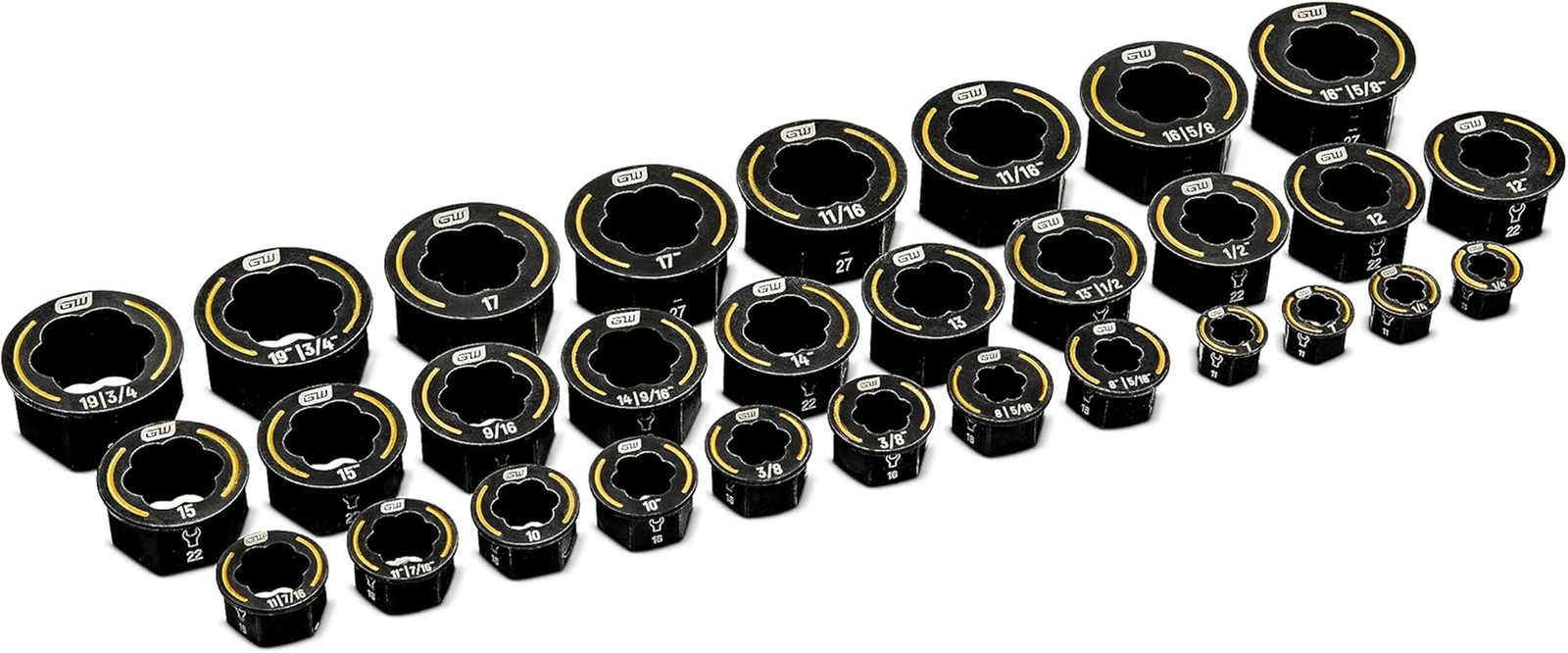 GEARWRENCH 30 Piece Bolt Biter Sae/Metric Wrench Insert Set - 86193