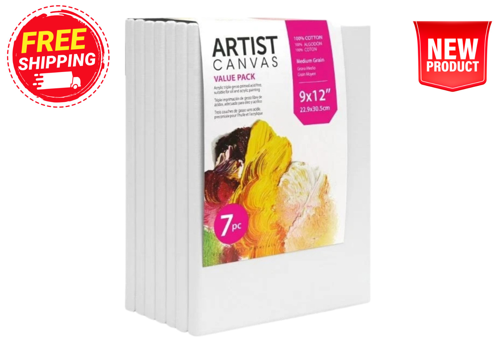 Studio Stretched Canvas, 9 Studio Stretched Canvas, 9