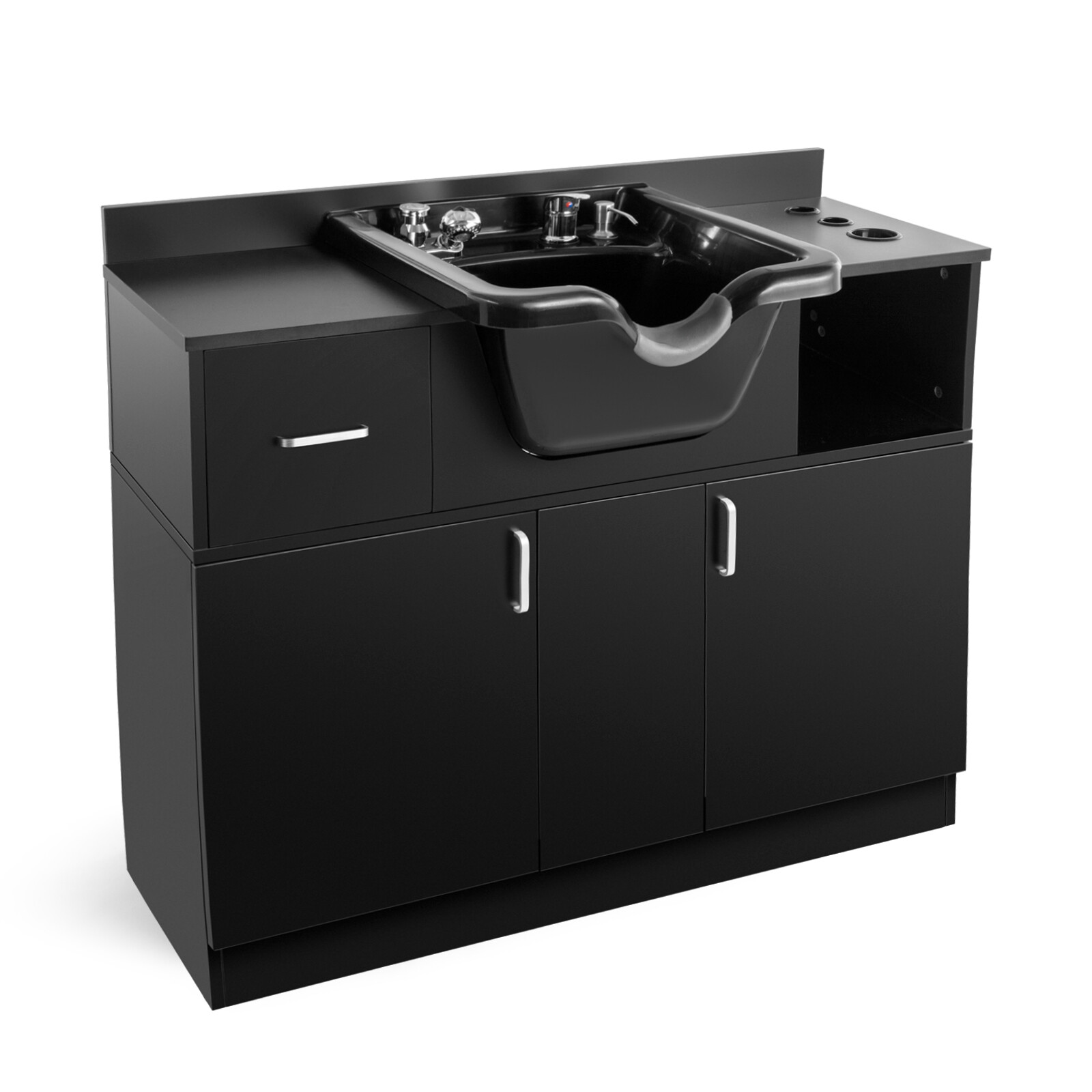 Artist hand Shampoo Station ABS Bowl Backwash Sink Salon Spa w/Drawer,USB,P Trap Artist hand Shampoo Station ABS Bowl Backwash Sink Salon Spa w/Drawer,USB,P Trap