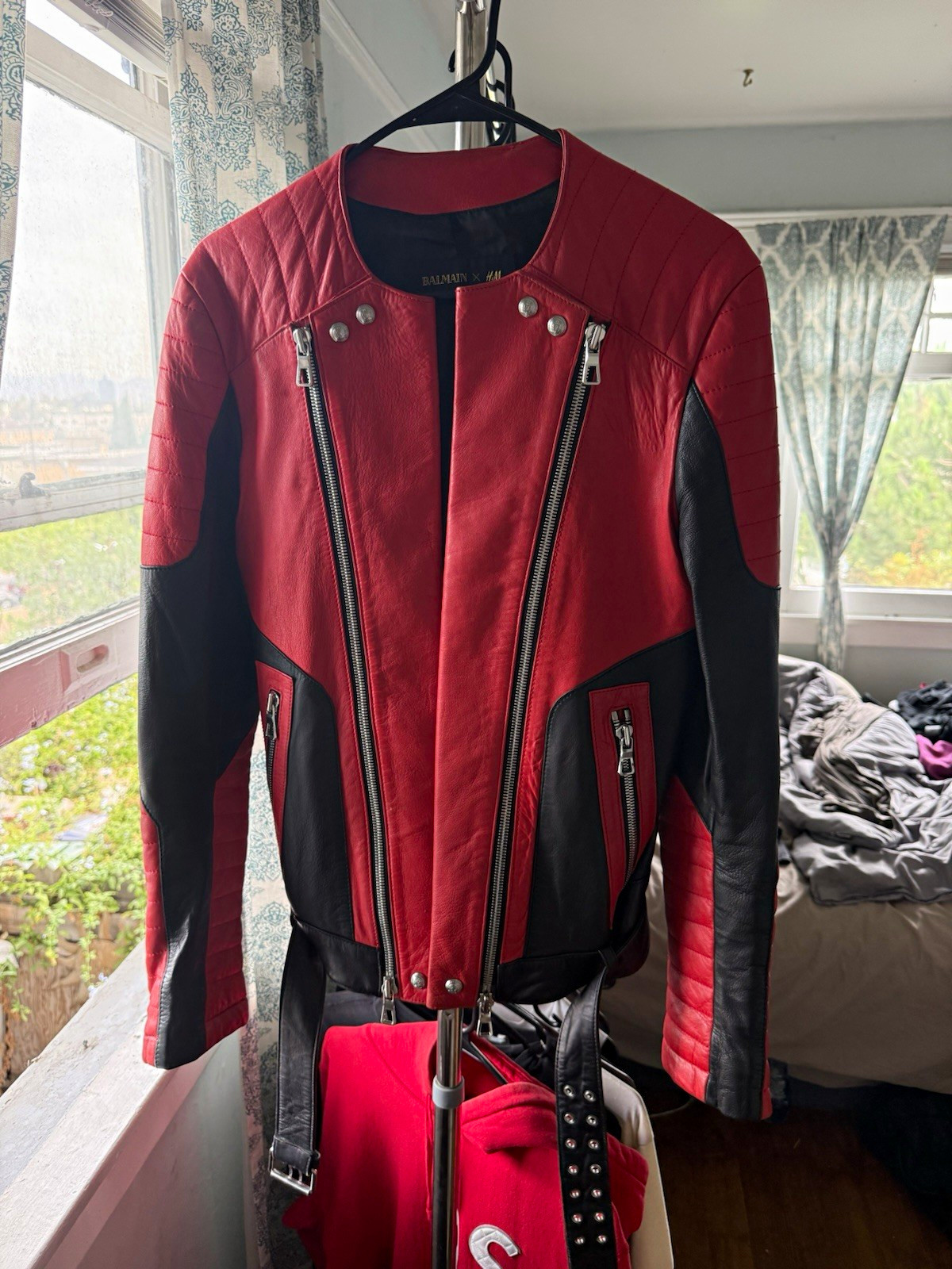 F/W 15’ Balmain x H&M Men’s BIKER JACKET F/W 15’ Balmain x H&M Men’s BIKER JACKET