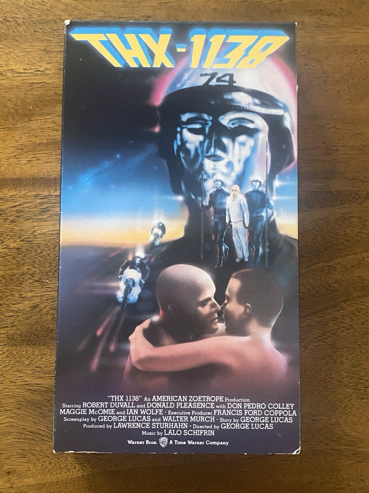 THX 1138 (VHS, 1991) Cult Sci-Fi - George Lucas Debut Film Warner Home Video THX 1138 (VHS, 1991) Cult Sci-Fi - George Lucas Debut Film Warner Home Video