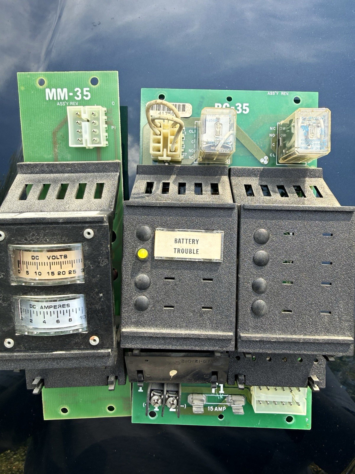 Cerberus Pyrotronics MM-35/BC-35 Fire Alarm Module Board MPN 580-184883-12 Cerberus Pyrotronics MM-35/BC-35 Fire Alarm Module Board MPN 580-184883-12