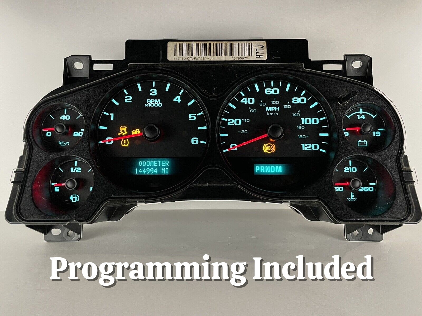 07-12 Silverado Sierra Speedometer Instrument Gauge Cluster 07-12 Silverado Sierra Speedometer Instrument Gauge Cluster