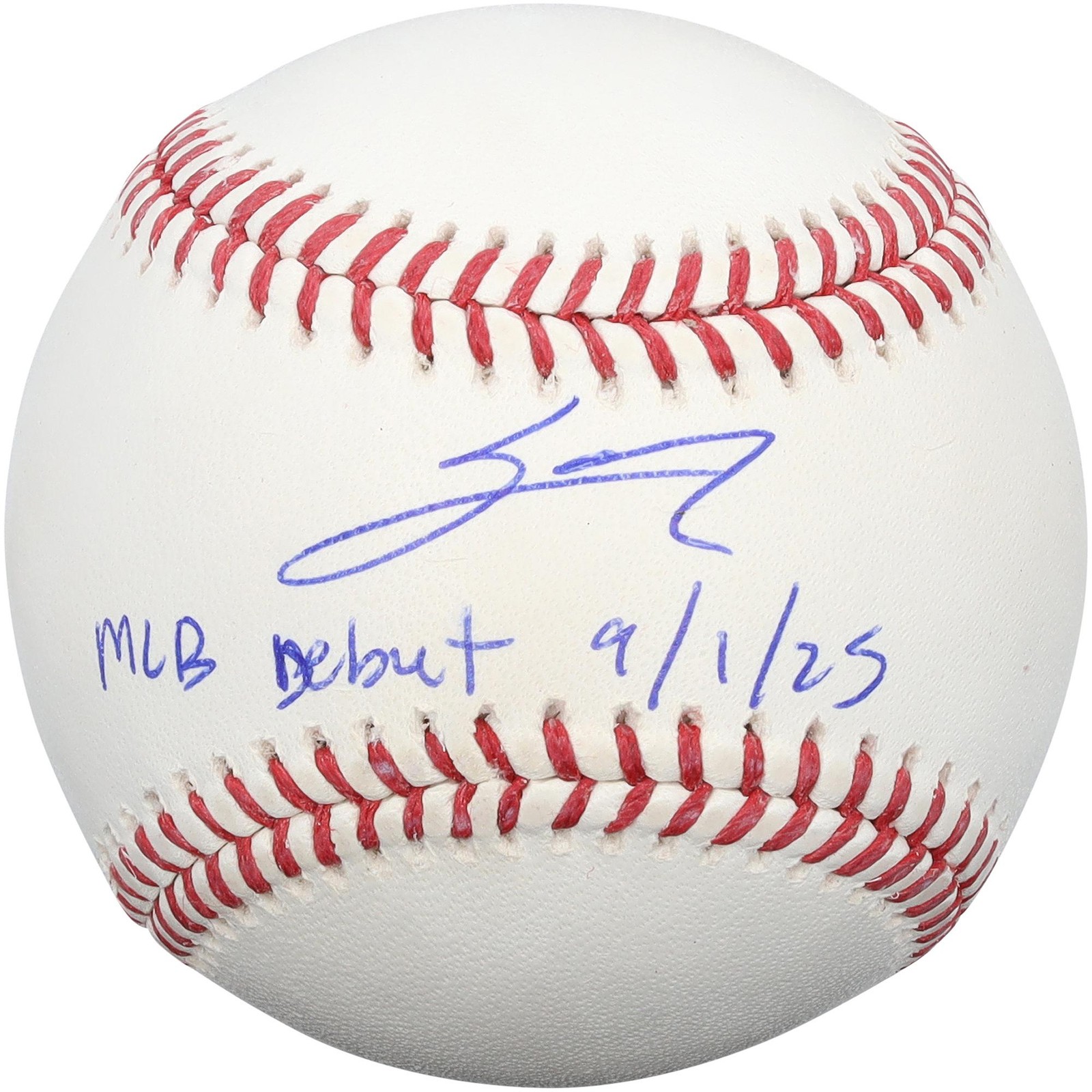 Autographed Sal Stewart Cincinnati Reds Baseball Item#14562797 COA Autographed Sal Stewart Cincinnati Reds Baseball Item#14562797 COA