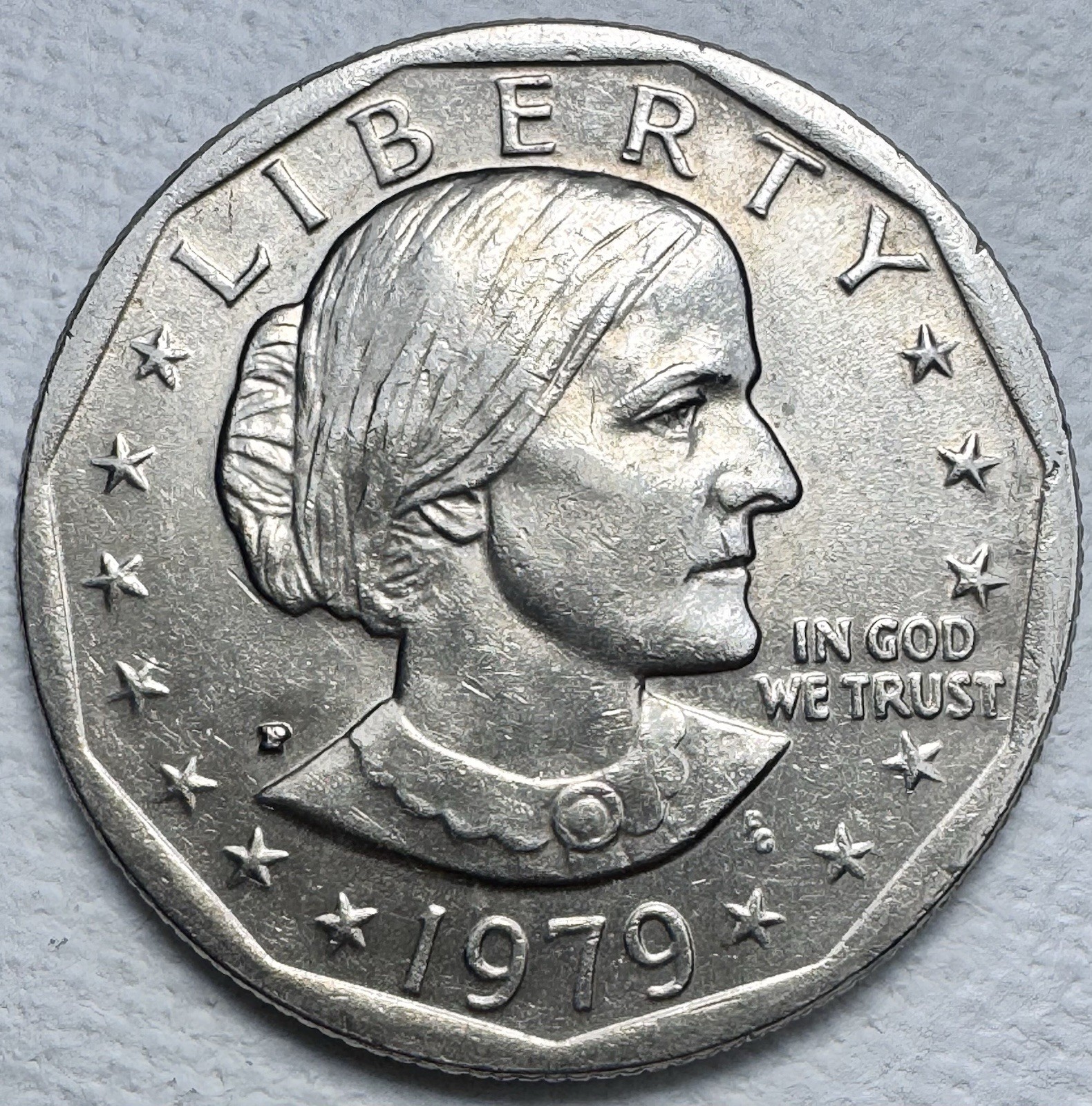 1979 p wide rim susan b anthony AU 1979 p wide rim susan b anthony AU