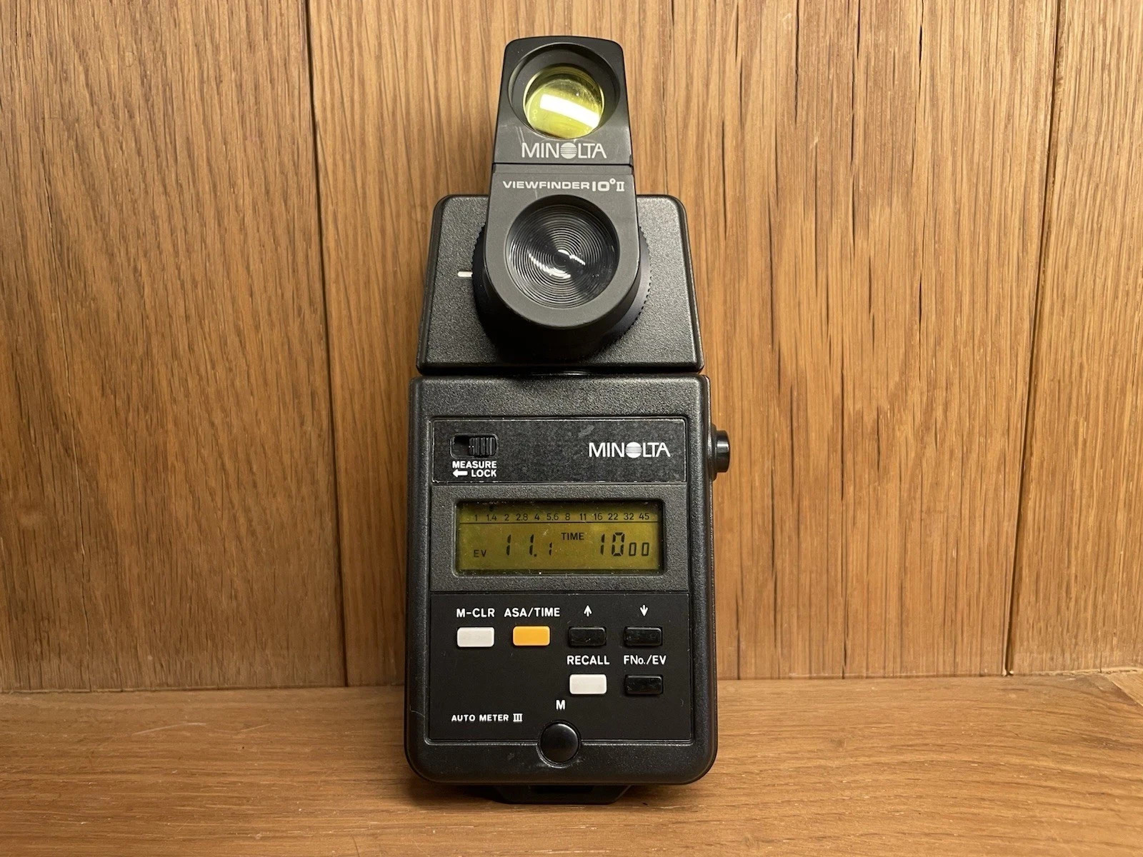 *READ: Near Mint* Minolta Auto Meter III Digital Exposure w/ Viewfinder 10° II 2