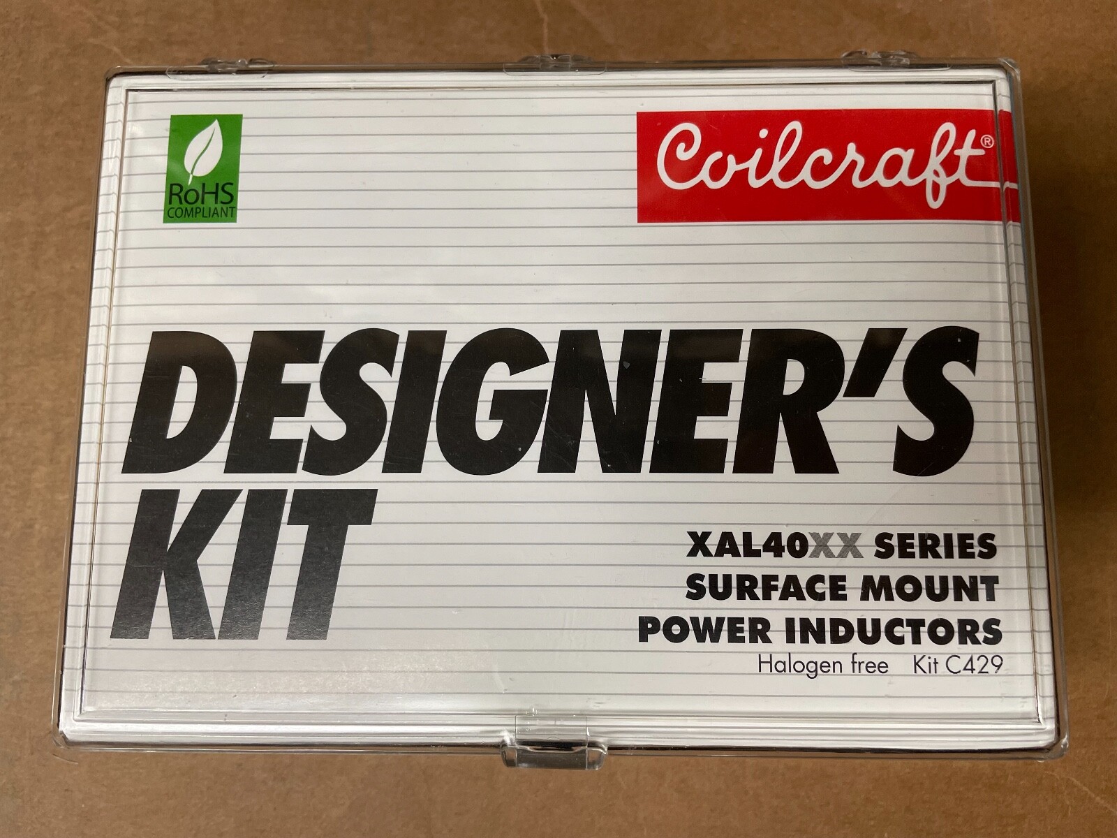 Coilcraft Kit C429 Designers Kit NEW XAL40 XX SERIES surface power inductors Coilcraft Kit C429 Designers Kit NEW XAL40 XX SERIES surface power inductors