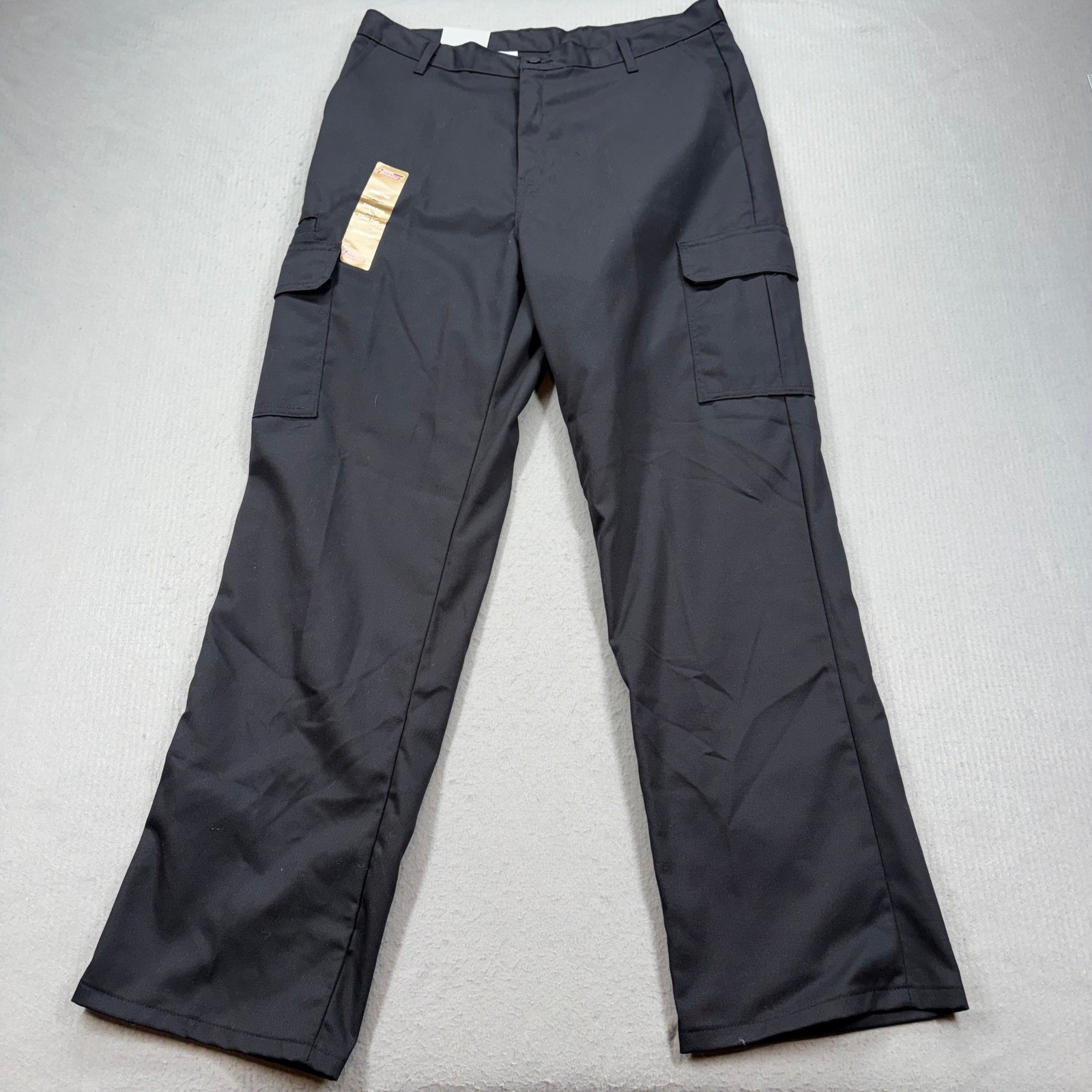 Dickies Cargo Pant Mens 36x34 Black Flex Regular Fit Straight Leg GP338BK Dickies Cargo Pant Mens 36x34 Black Flex Regular Fit Straight Leg GP338BK