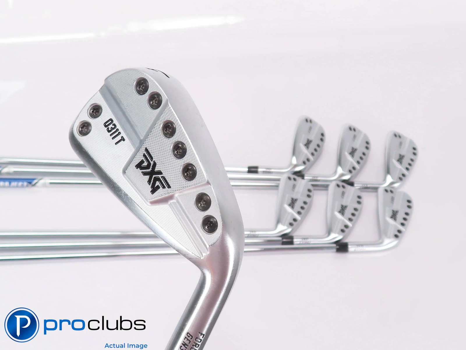 Nice PXG 0311T Gen3 Forged 4-PW Iron Set - Project X 6.5 X-Flex Steel 519047