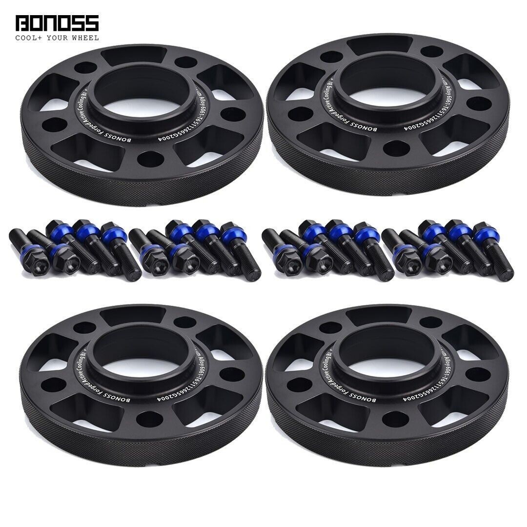 BONOSS 4pcs 15mm 5x130 /71.6 for Bentley Bentayga 2015-2027 7075T6 Wheel Spacers