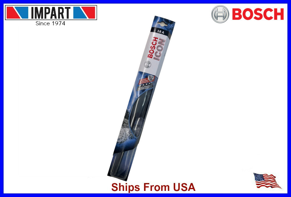 Bosch Automotive ICON 18A Wiper Blade, Up to 40% Longer Life - 18 Bosch Automotive ICON 18A Wiper Blade, Up to 40% Longer Life - 18