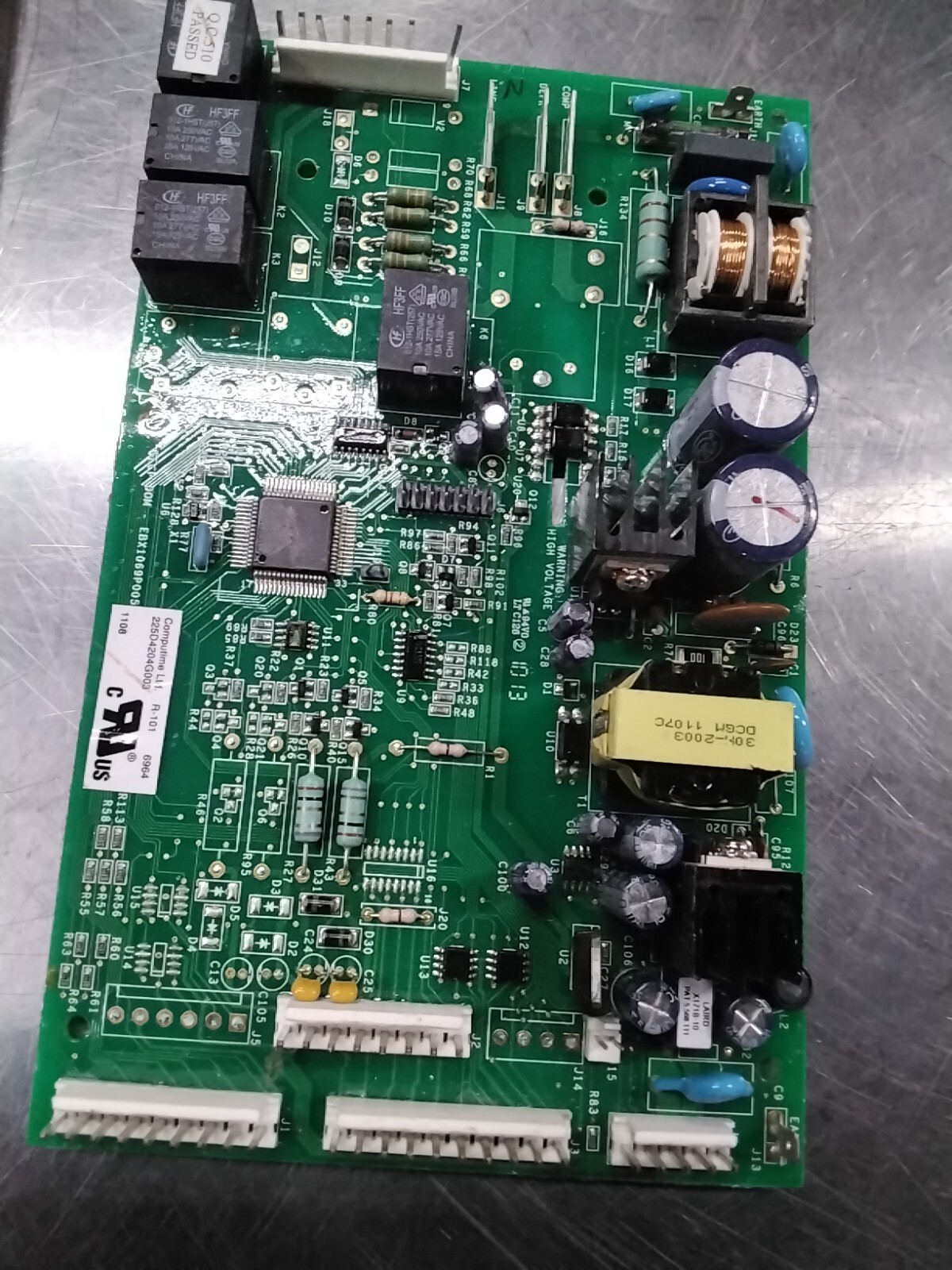 USED CONTROL BOARD FOR GE REFRIGERATOR PT# 225D4204G003 USED CONTROL BOARD FOR GE REFRIGERATOR PT# 225D4204G003
