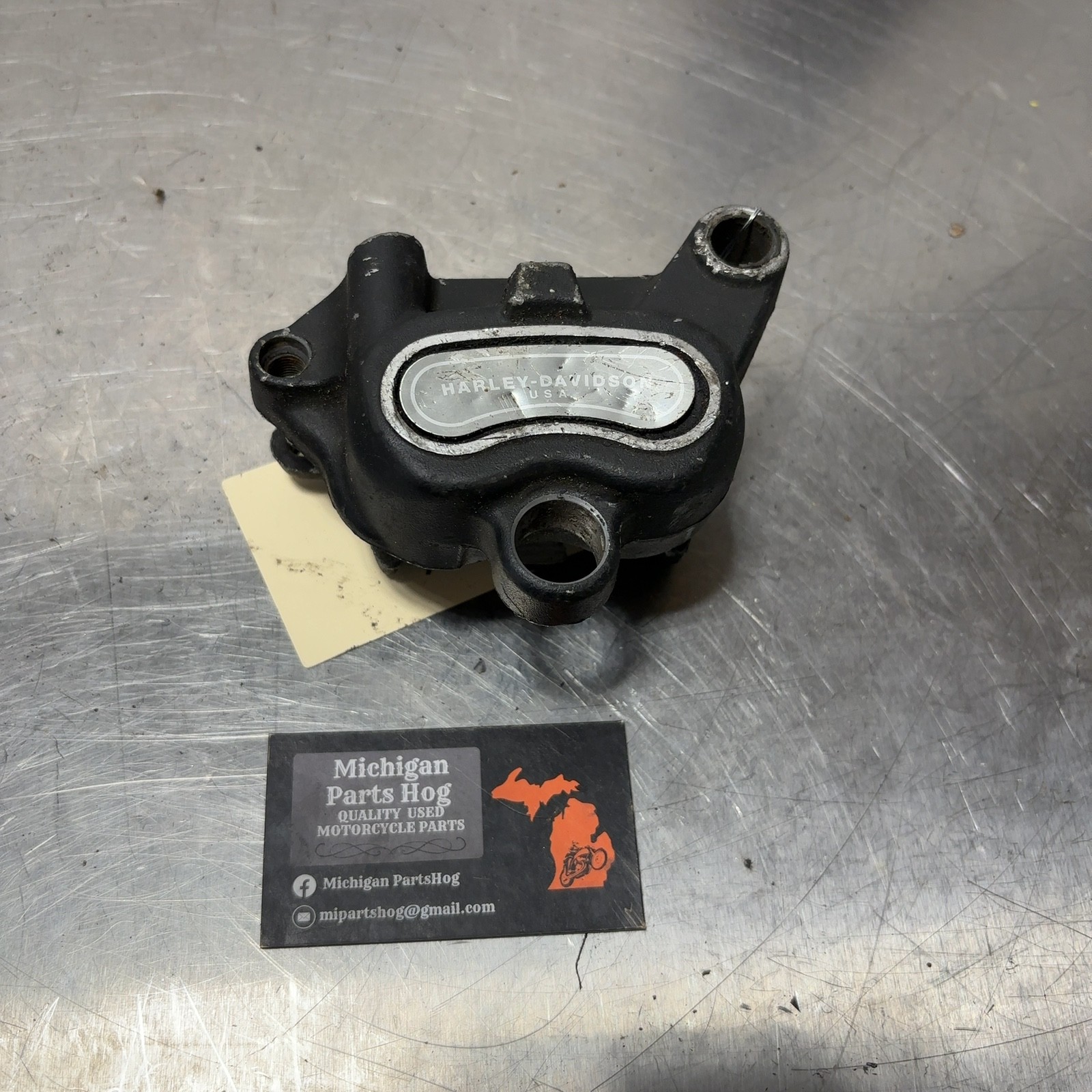 08-16 Harley Dyna Softail OEM Rear Brake Caliper FOR REBUILD