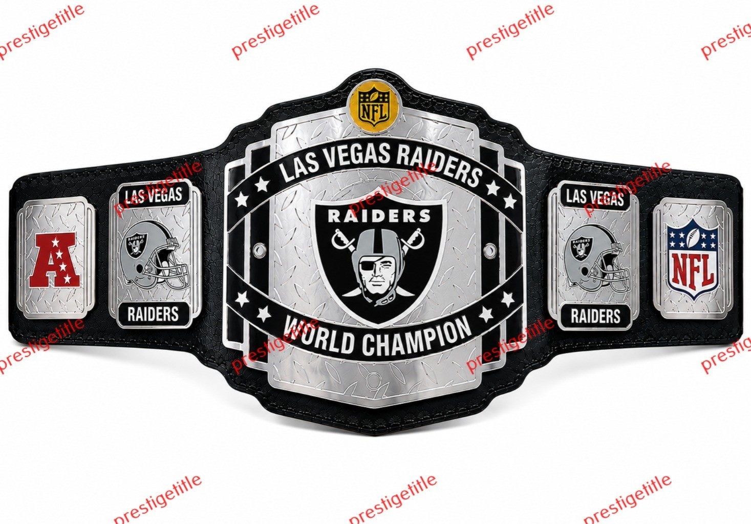 Custom 2026 Las Vegas Raiders championship replica belt Adult Size 4MM Brass Custom 2026 Las Vegas Raiders championship replica belt Adult Size 4MM Brass