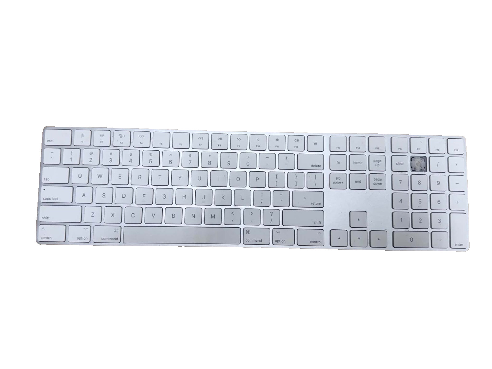 Apple Magic Keyboard with Numeric Keypad – A1843 – Lightning – Used Apple Magic Keyboard with Numeric Keypad – A1843 – Lightning – Used