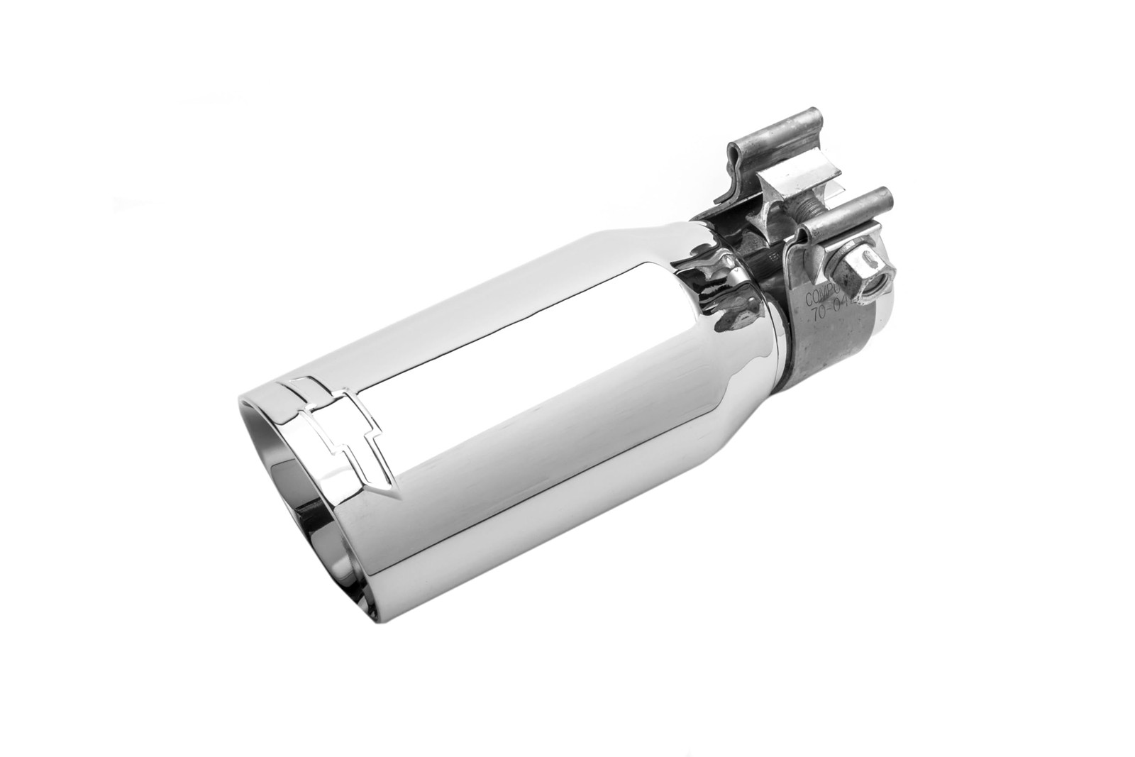 GM Accessories 19169788 2.2L Polished Stainless Steel AngleCut DualWall Exhau... GM Accessories 19169788 2.2L Polished Stainless Steel AngleCut DualWall Exhau...