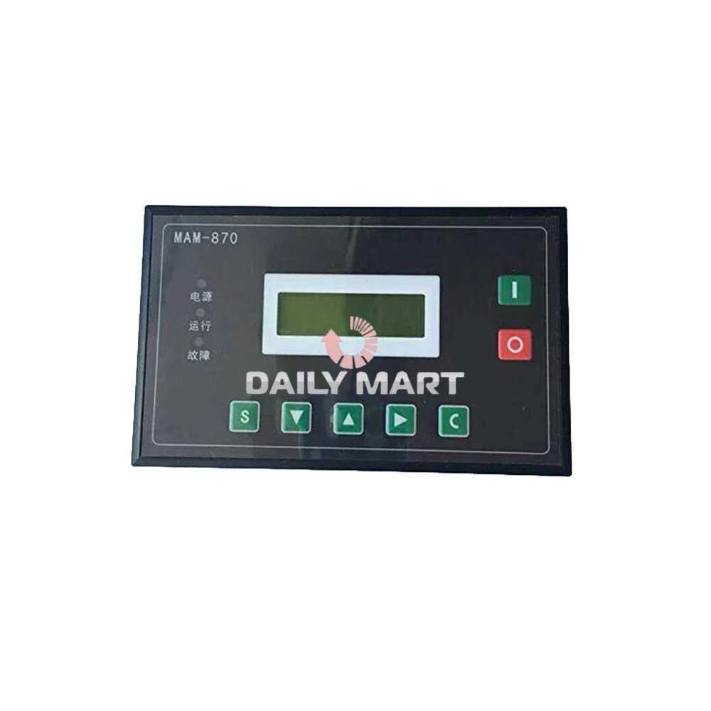 New MAM-870 Air Compressor Controller Panel Display Board Fast Shipping