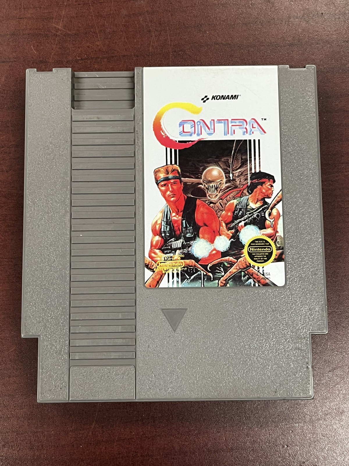 Konami Contra Nintendo NES Contra Series Game Cartridge Konami Contra Nintendo NES Contra Series Game Cartridge