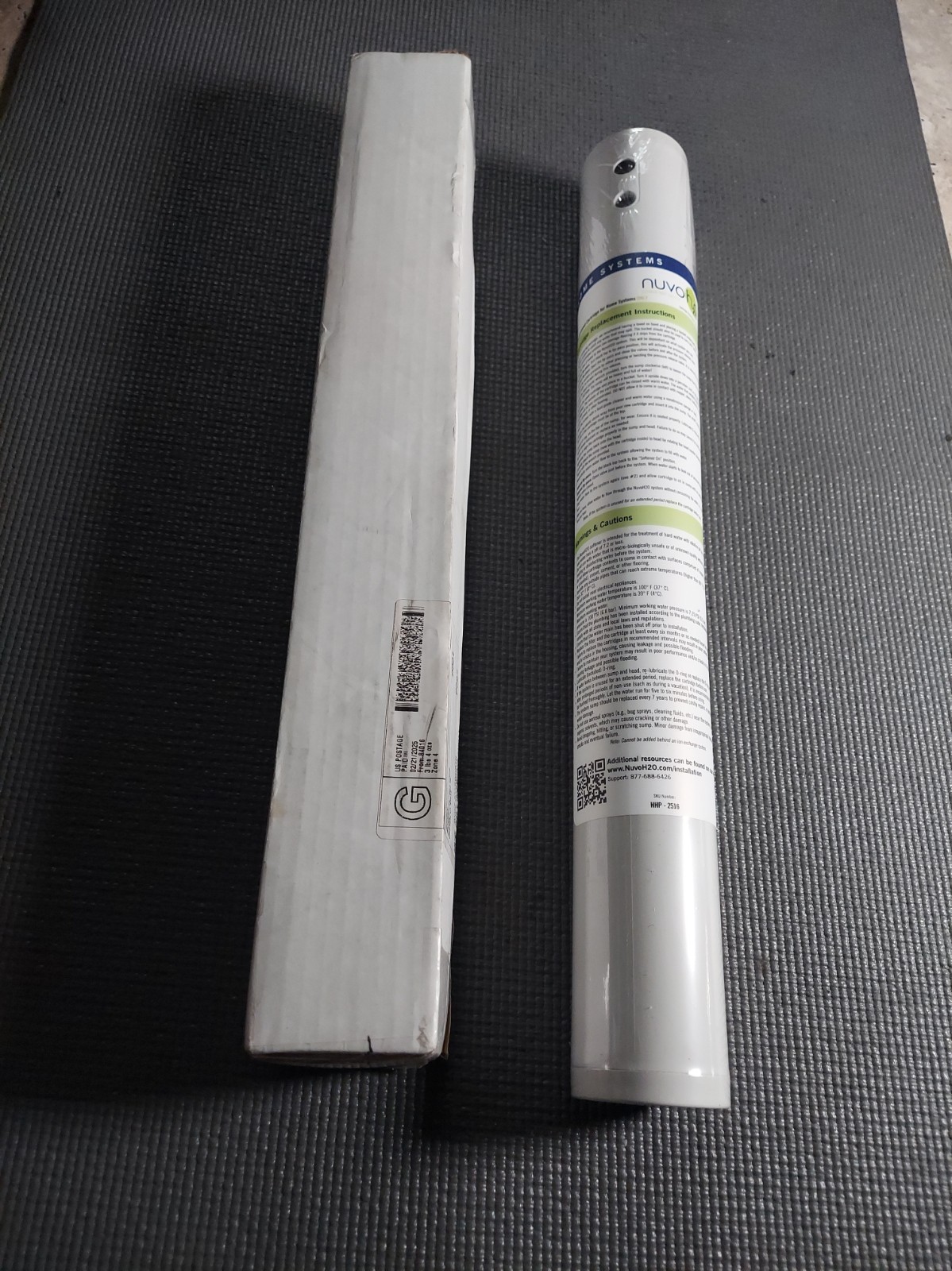 Nuvo h2O Home Water Softener Replacement Cartridge 2.5\ Nuvo h2O Home Water Softener Replacement Cartridge 2.5\